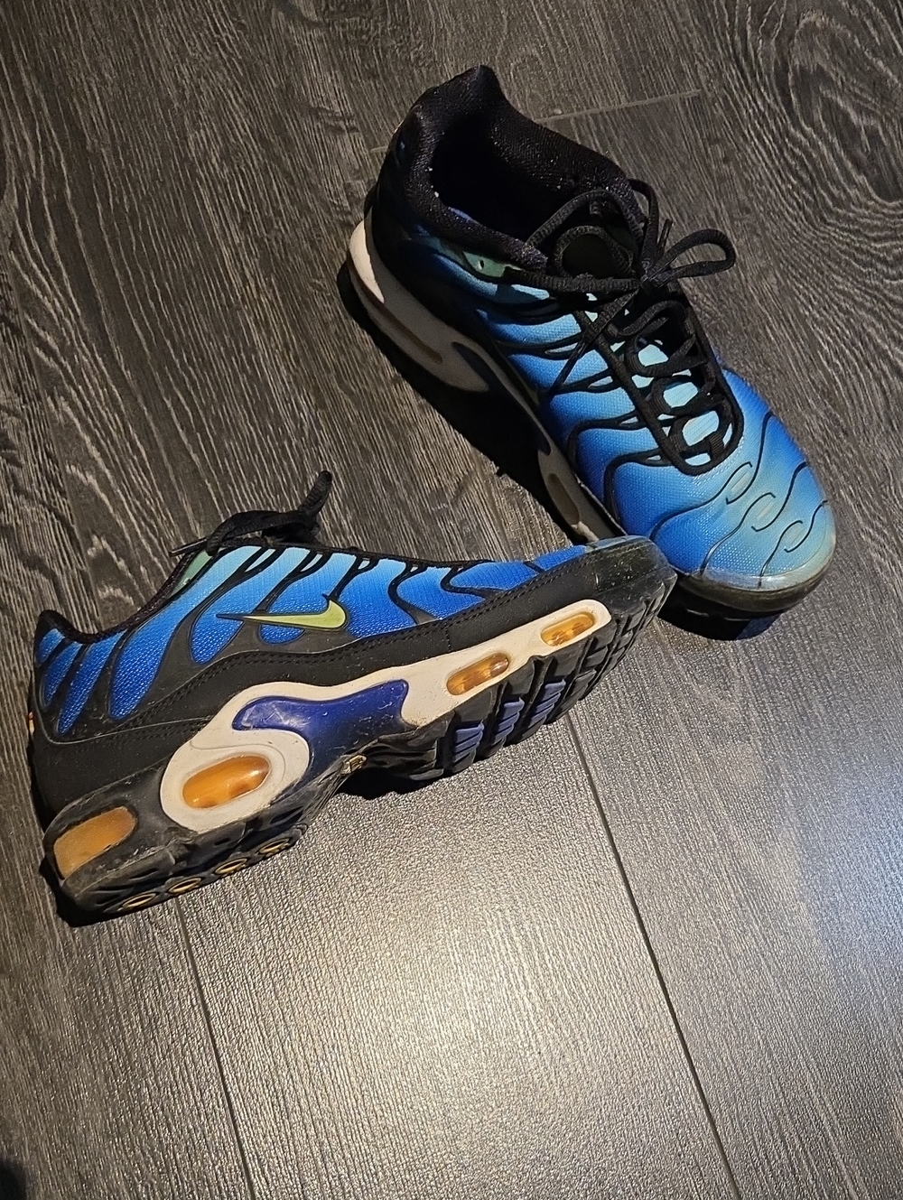 nike air max plis hyper blue